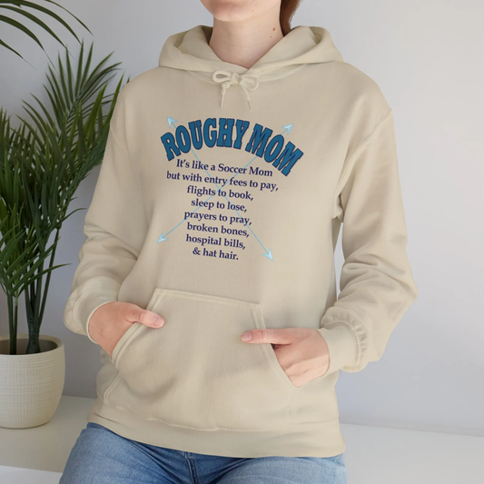Barnburner Roughy Mom Rough Stock Bareback Broncs Bulls Western - Unisex Heavy Blend™ Hoodie