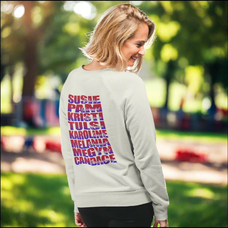 Leading Republican Women 45/47 Red State Conservative Election 2024 Unisex Sweatshirt