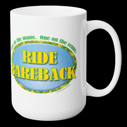 11 oz Ride Bareback ceramic mug